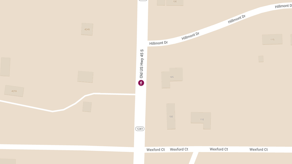 75-Year-Old Pedestrian Injured in Crash on Old US Hwy 45