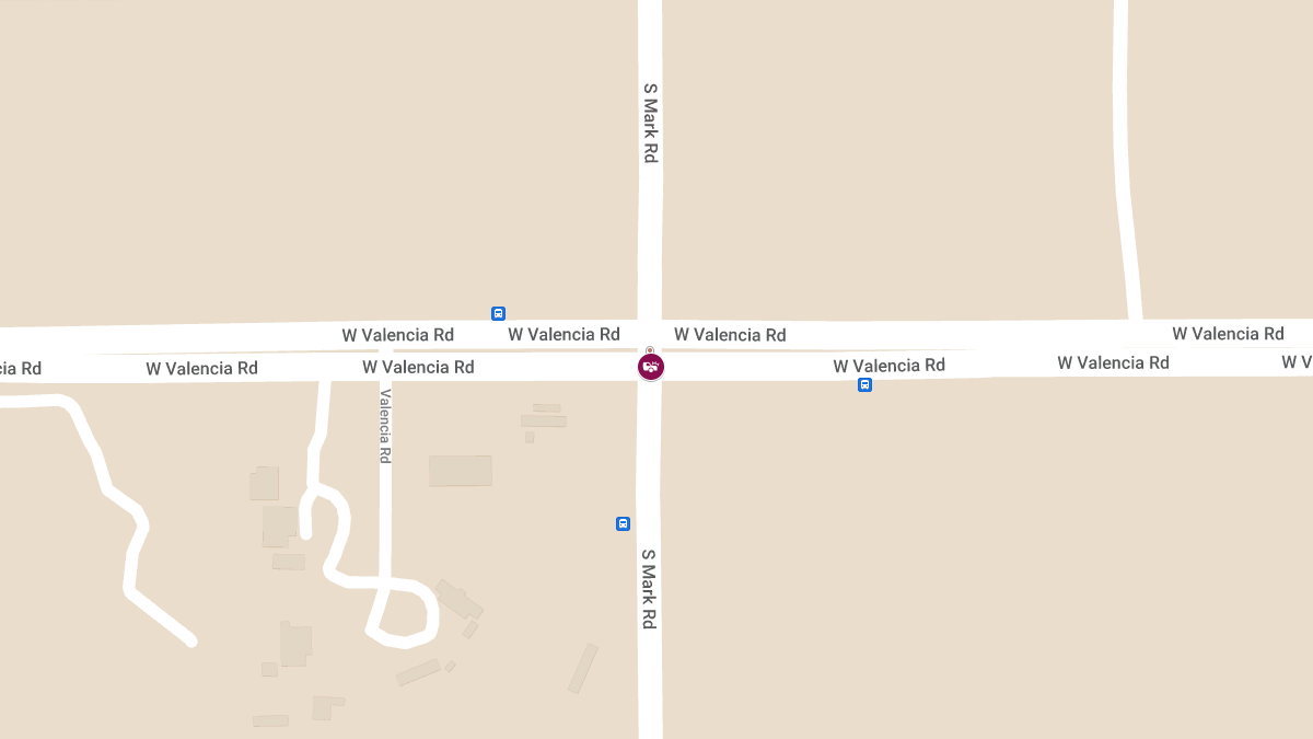 81-Year-Old Woman Dies Following Two-Vehicle Crash on W Valencia Rd at S Mark Rd