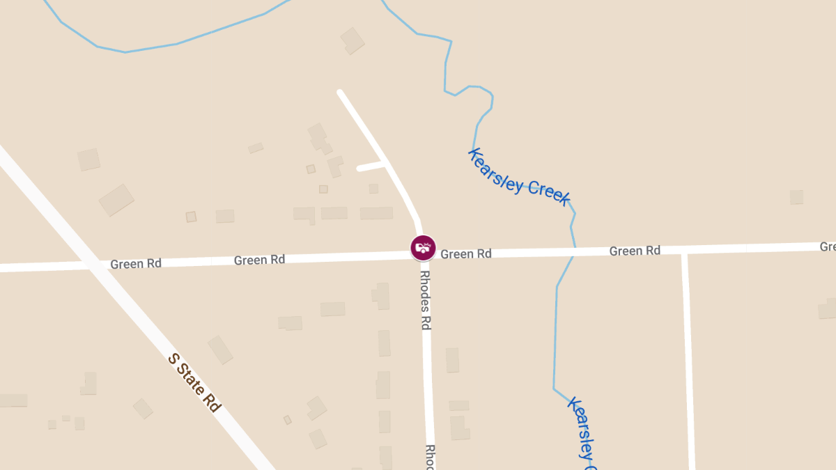 Accident Causes Injury at Green Rd & Rhodes Rd