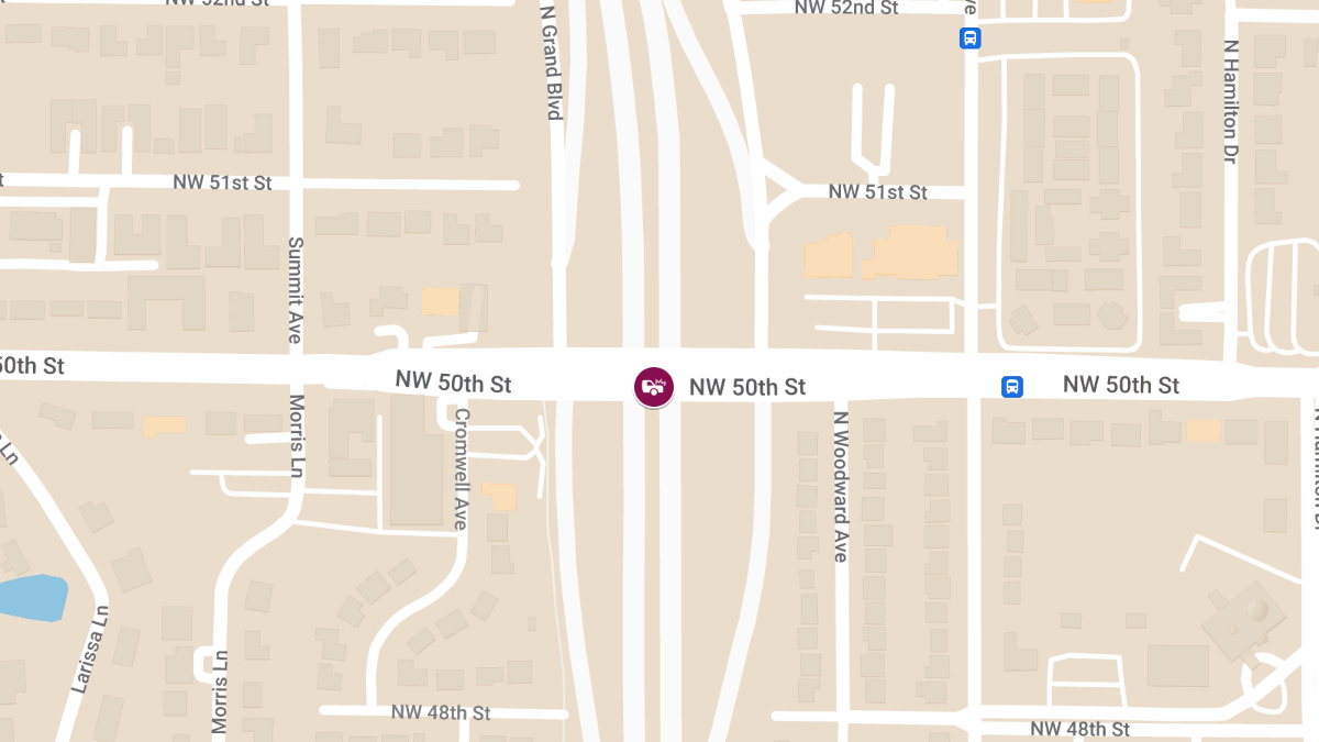 Accident Causes Injury at Walker Ave & NW 36th St