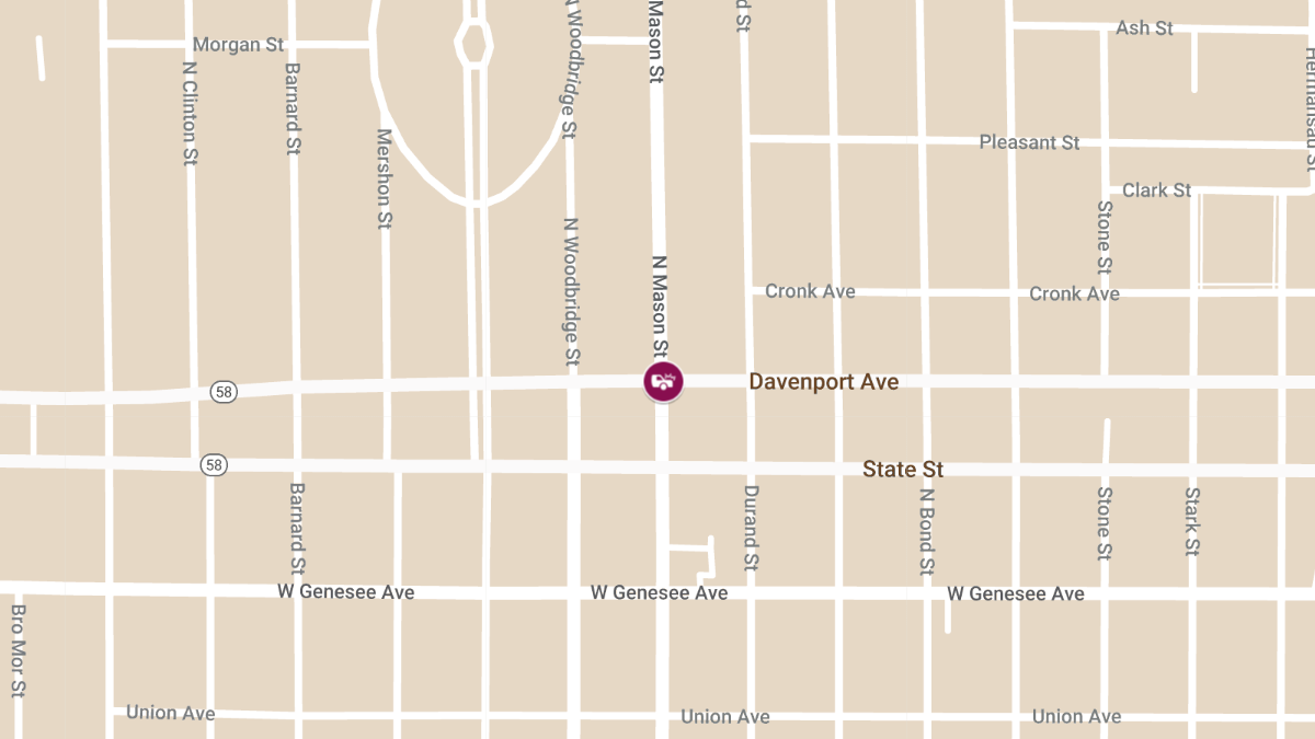 Accident Reported at Mason Rd & Davenport Ave