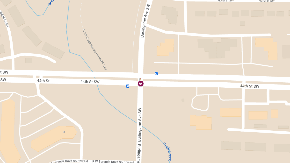 Accident With Injuries at Burlingame Ave & 44th St