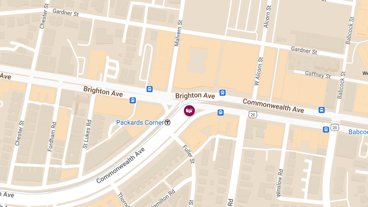Accident With Injuries at Commonwealth Ave & Brighton Ave
