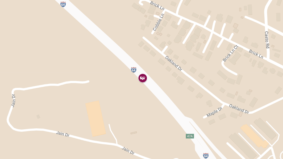 Accident With Injuries at Cross Lanes Entrance EB & I-64E
