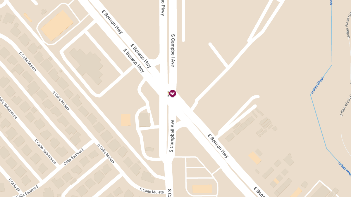 Accident With Injuries at E Benson Hwy & S Campbell Ave
