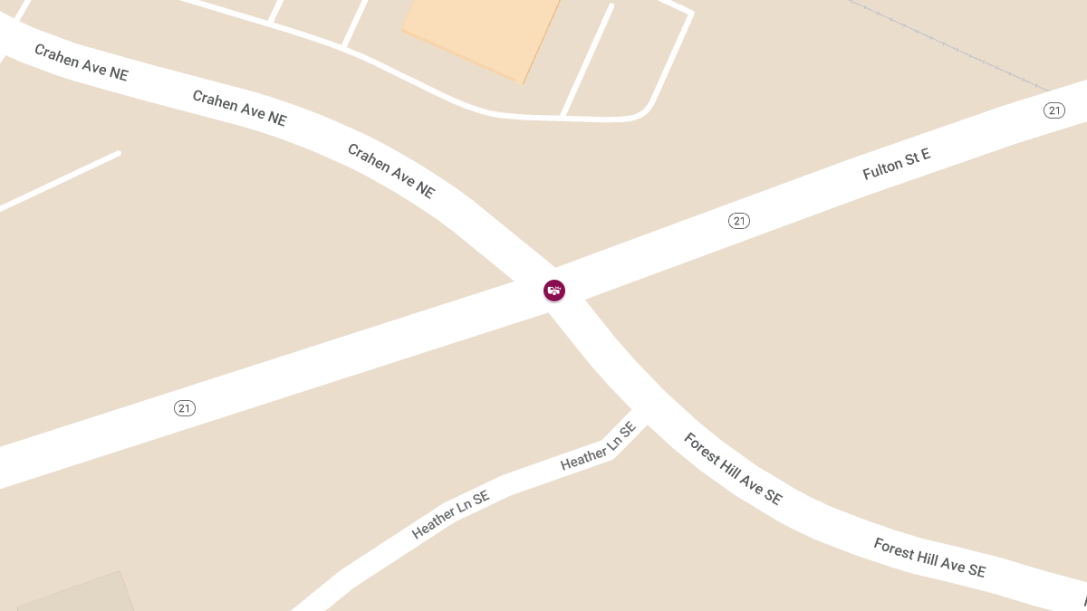 Accident With Injuries at Fulton St & Forest Hill