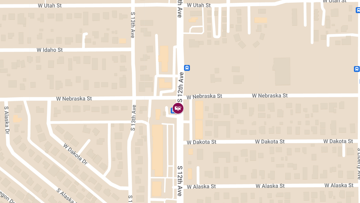 Accident With Injuries at S 12th Ave & W Nebraska St