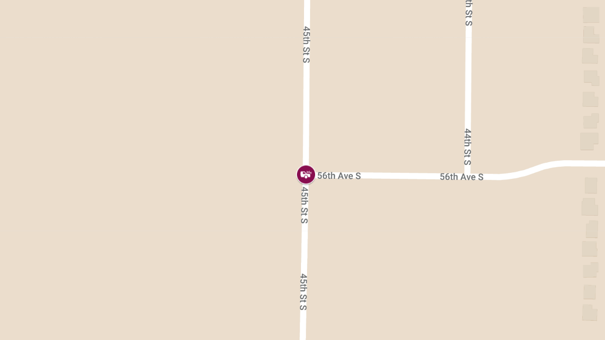 Accident With Injuries on 45th St S