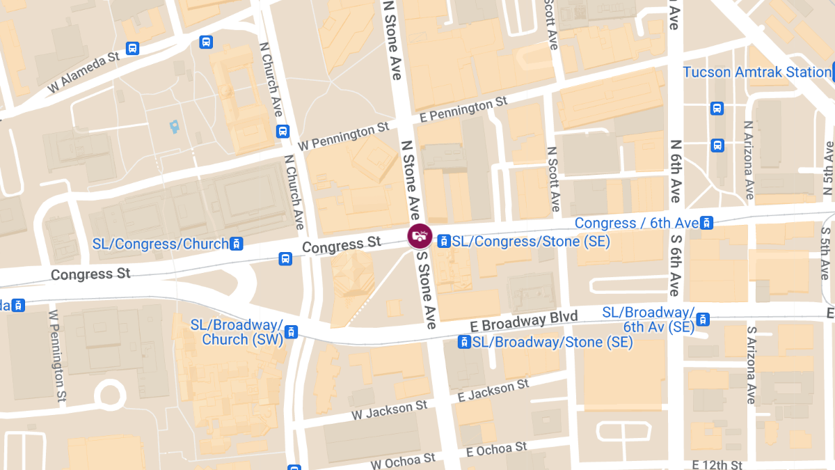 Accident With Injury at E Congress St & N Stone Ave