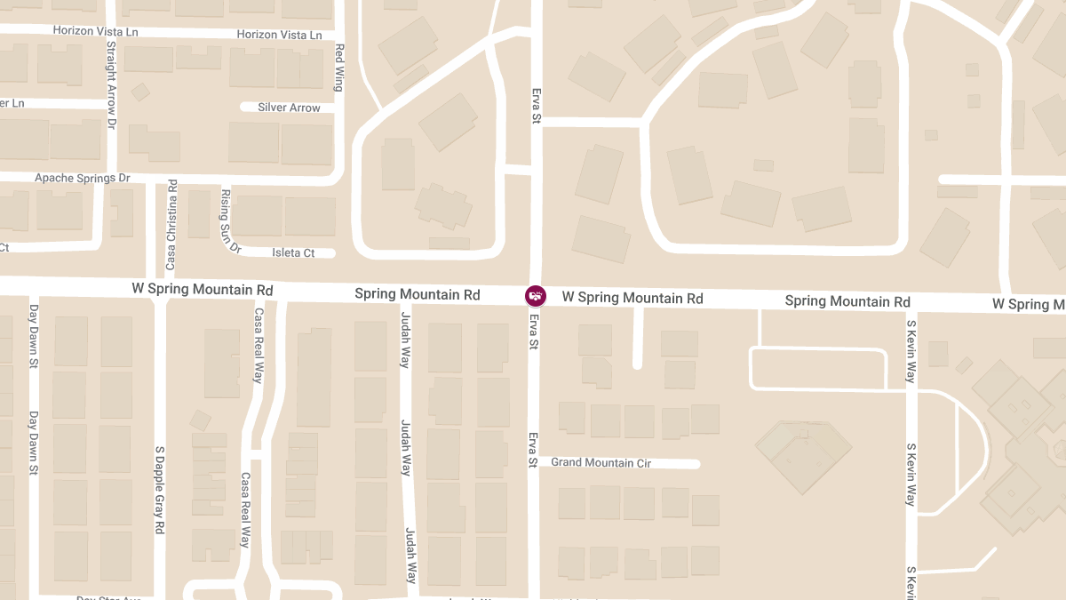 Accident With Injury at Erva St & Spring Mountain Rd