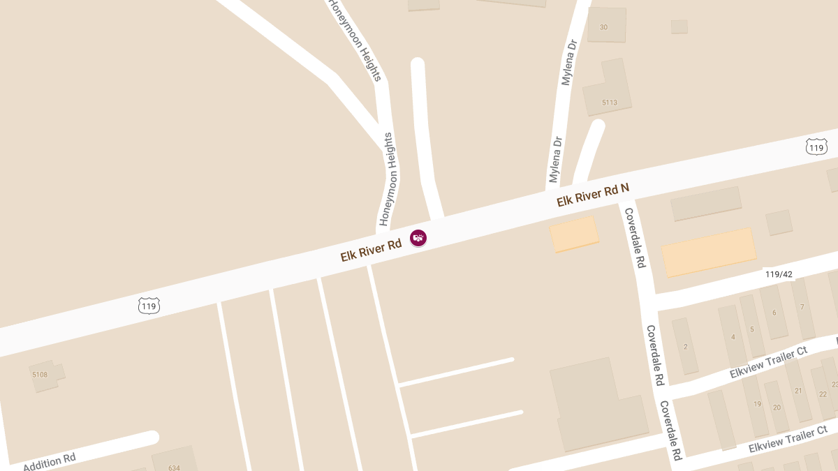 Accident With Injury on Elk River Rd N