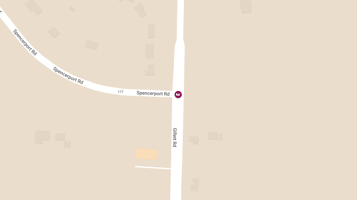 Accident With Possible Injuries at Gillett Rd & Spencerport Rd