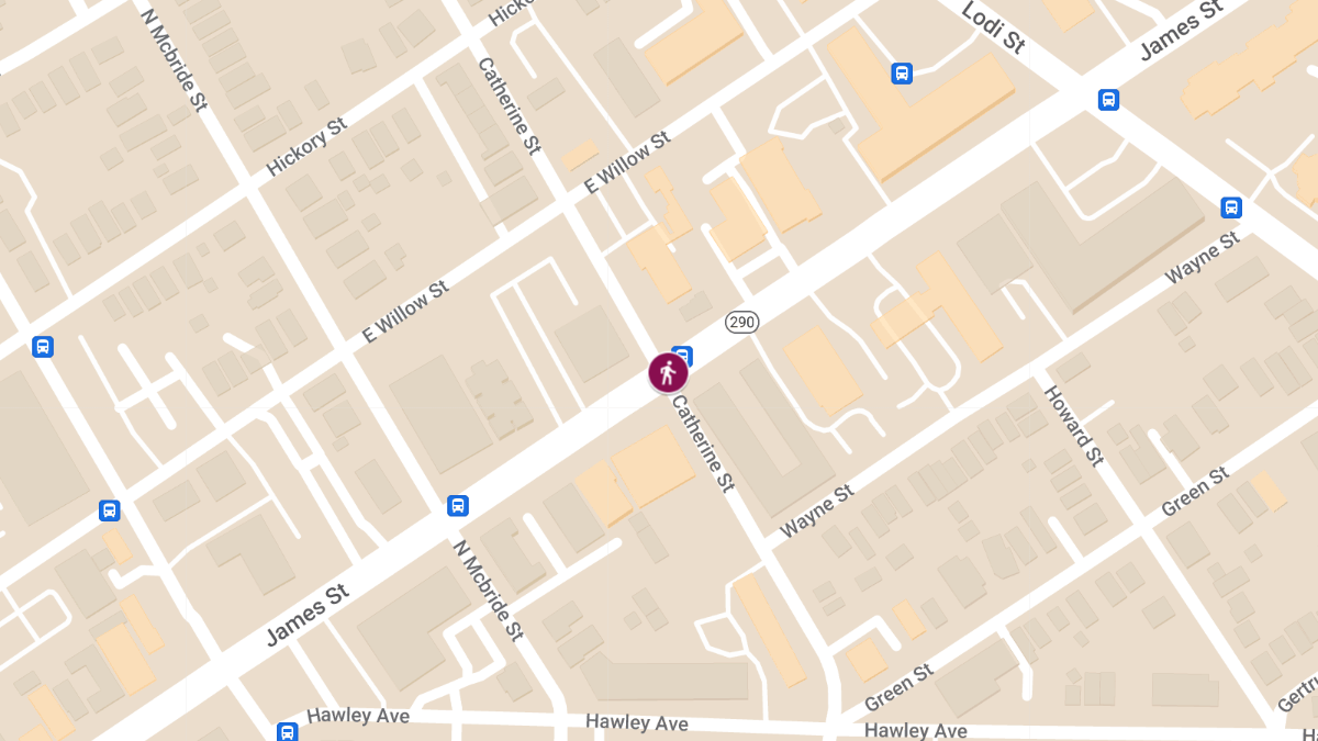 Accident With Possible Injuries on Catherine St at James St