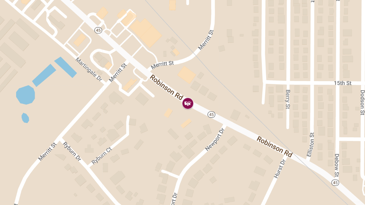 Accident at 1509 Robinson Rd Results in Injuries