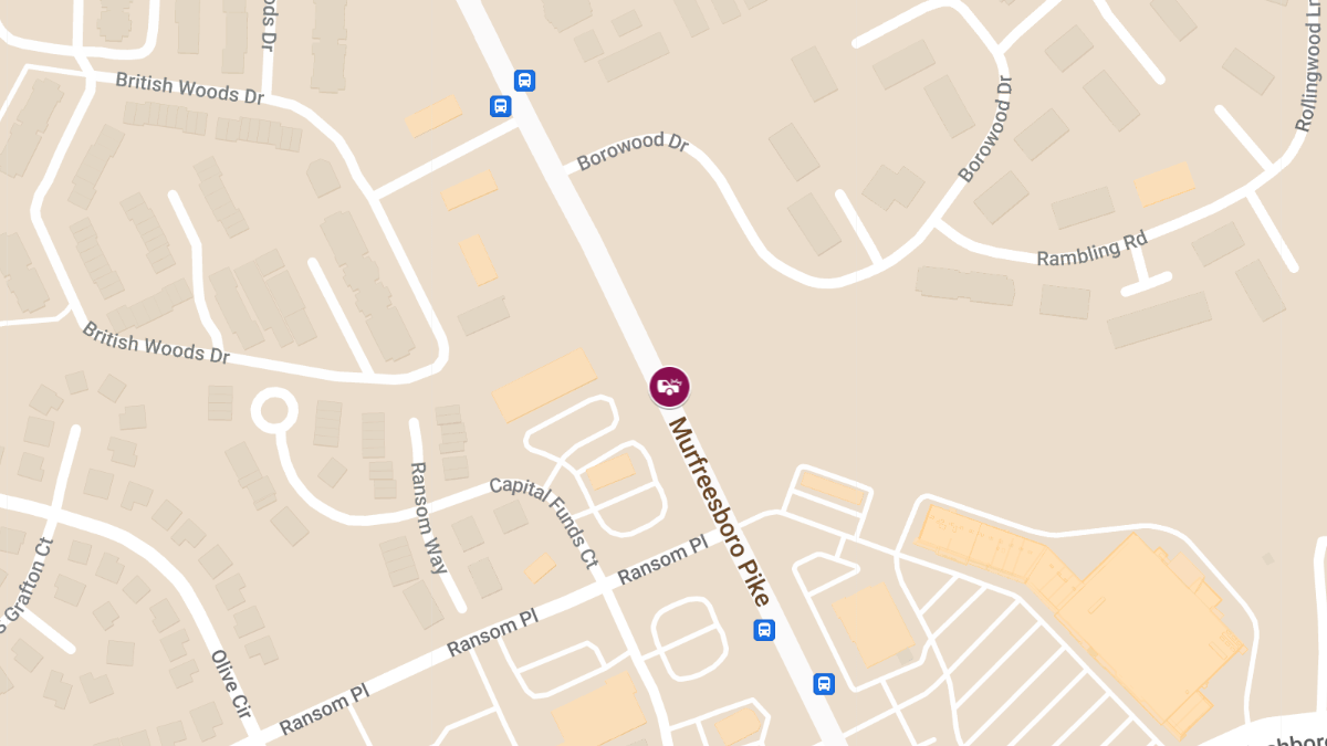 Accident at 2128 Murfreesboro Pike Results in Injuries