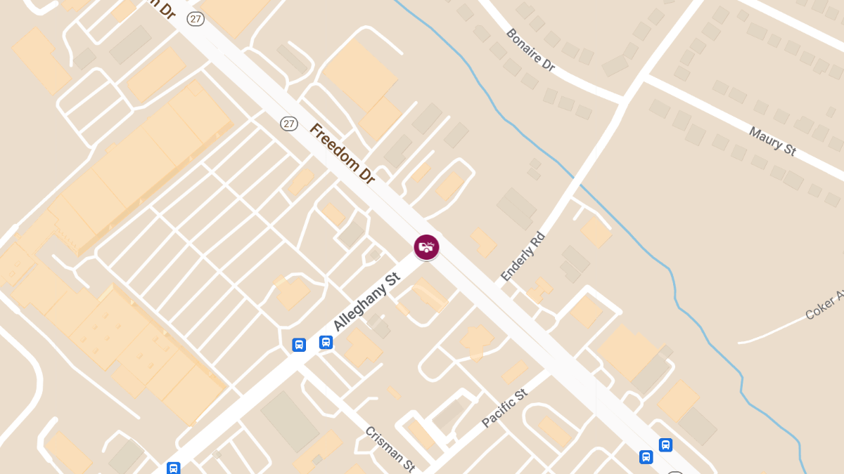 Accident at Alleghany St & Freedom Dr Causes Injuries