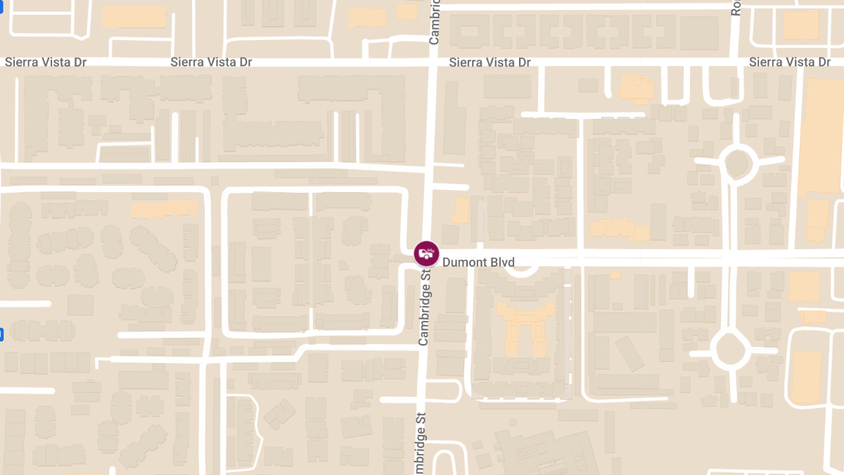 Accident at Cambridge St & Dumont Blvd Results in Injuries