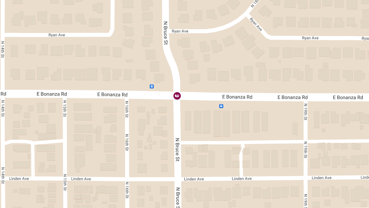 Accident at E Bonanza Rd & N Bruce St Results in Injuries