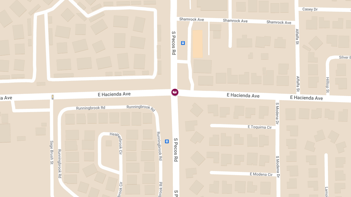 Accident at E Hacienda Ave & S Pecos Rd Causes Injury