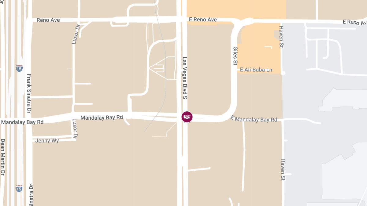Accident at E Mandalay Bay Rd & S Las Vegas Blvd Causes Injuries