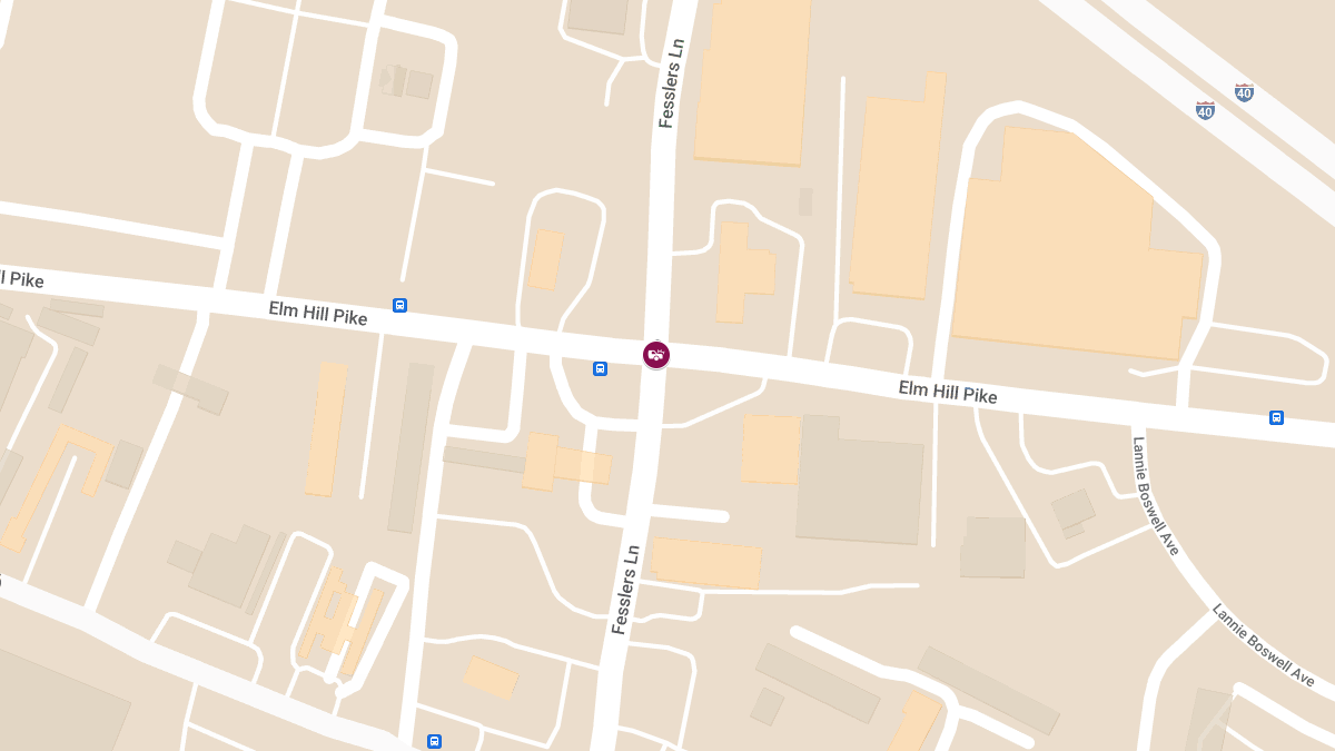 Accident at Elm Hill Pike & Fesslers Ln Causes Injury