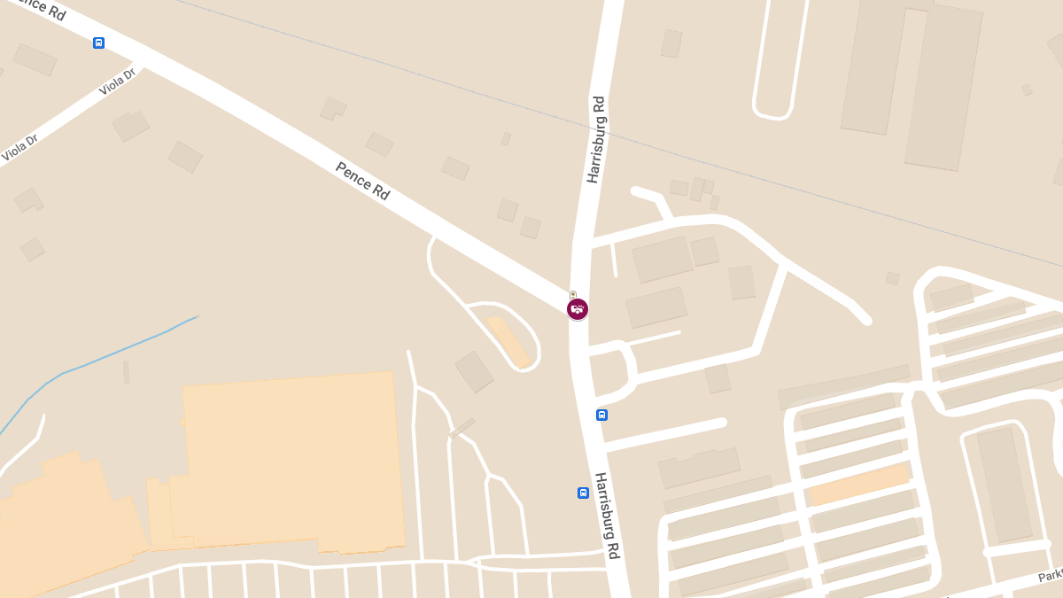 Accident at Harrisburg Rd & Pence Rd Causes Injuries