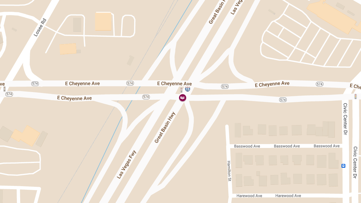 Accident at I-15 N & Cheyenne Ave Causes Injuries