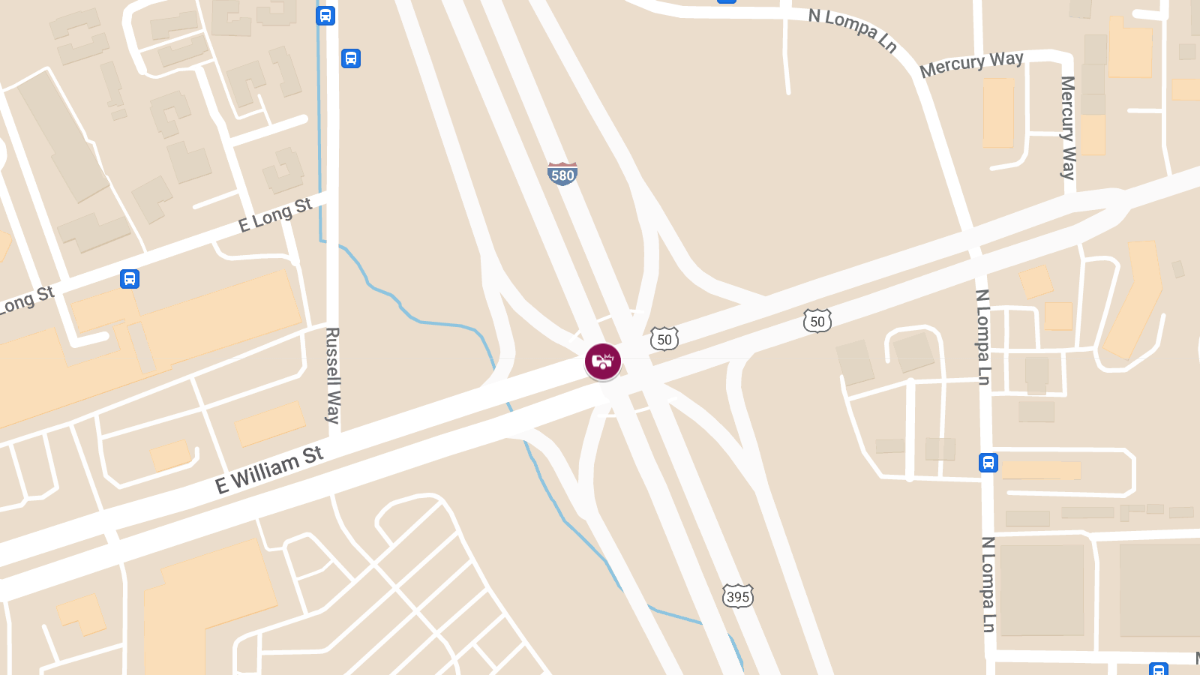 Accident at I-580 S & US 50 E Results in Injuries