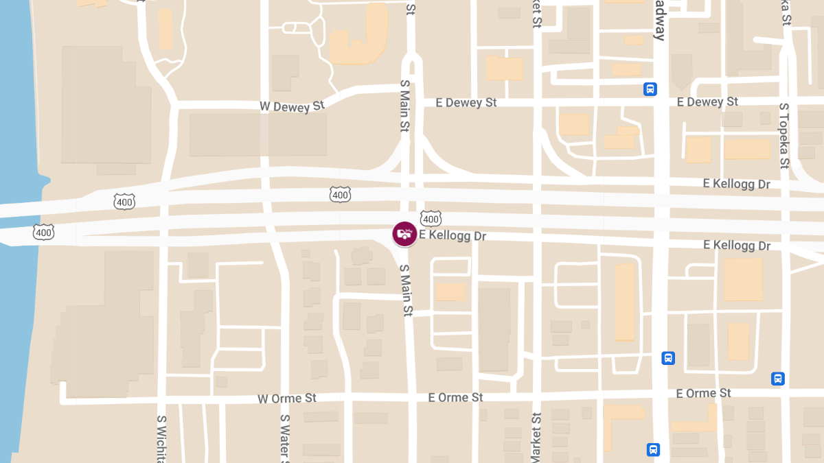 Accident at Kellogg & Main St Causes Injuries
