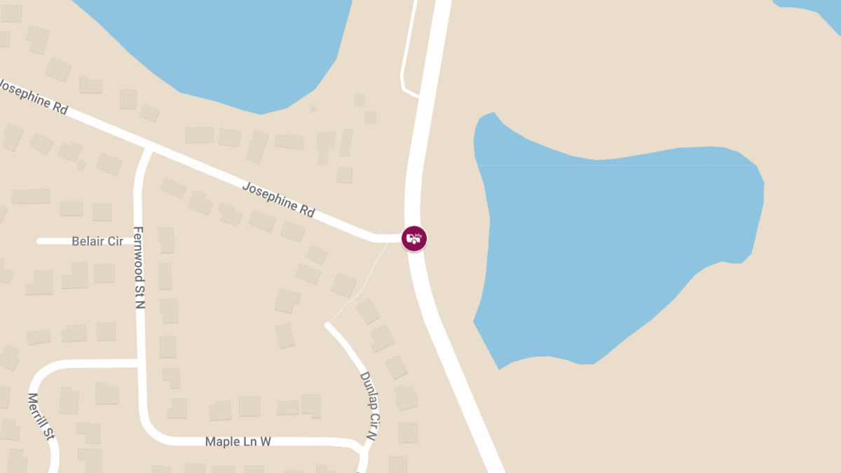 Accident at Lexington Ave N & Josephine Rd W Results in Injuries