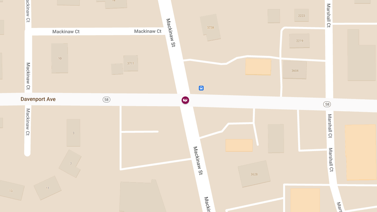 Accident at Mackinaw and Davenport