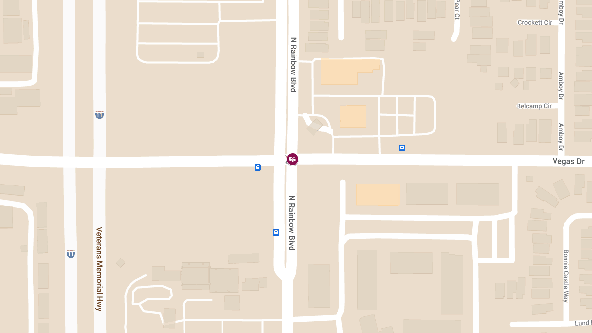 Accident at N Rainbow Blvd and Vegas Dr Results in Injuries