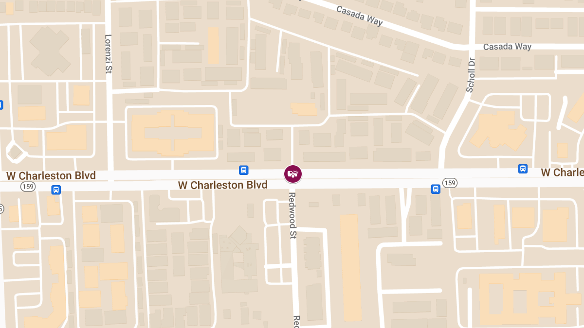 Accident at Redwood St & W Charleston Blvd Results in Injuries