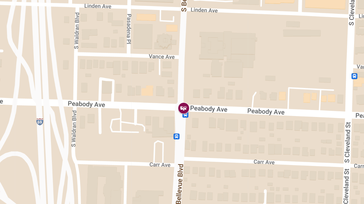 Accident at S Bellevue Blvd & Peabody Ave Causes Injuries