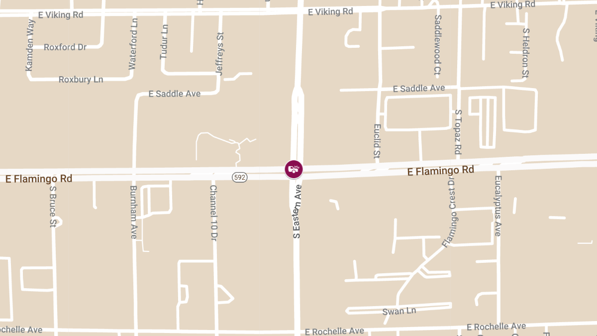 Accident at S Eastern Ave & E Flamingo Rd Results in Injuries