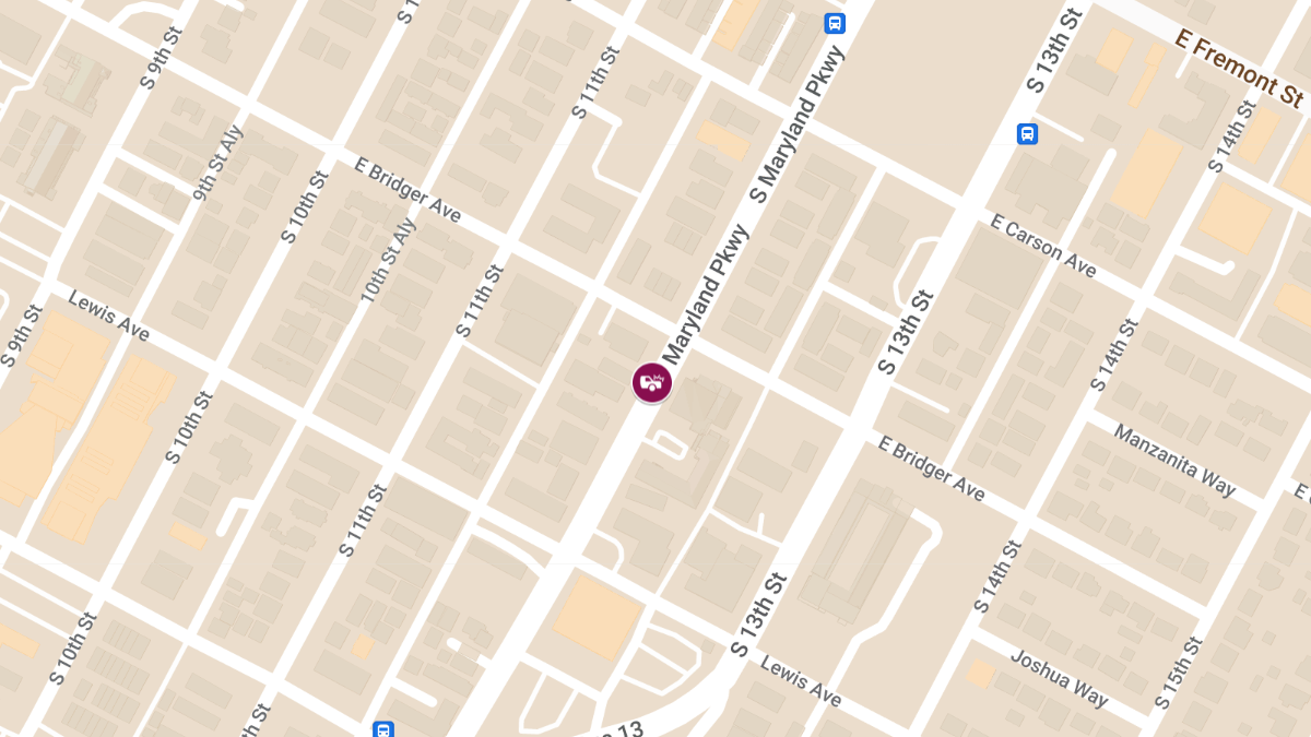 Accident at S Maryland Pkwy & E Bridger Ave Causes Injuries