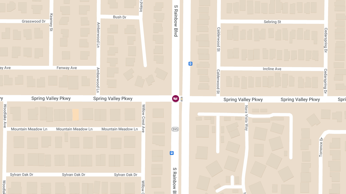 Accident at S Rainbow Blvd & S Spring Valley Pkwy Causes Injuries