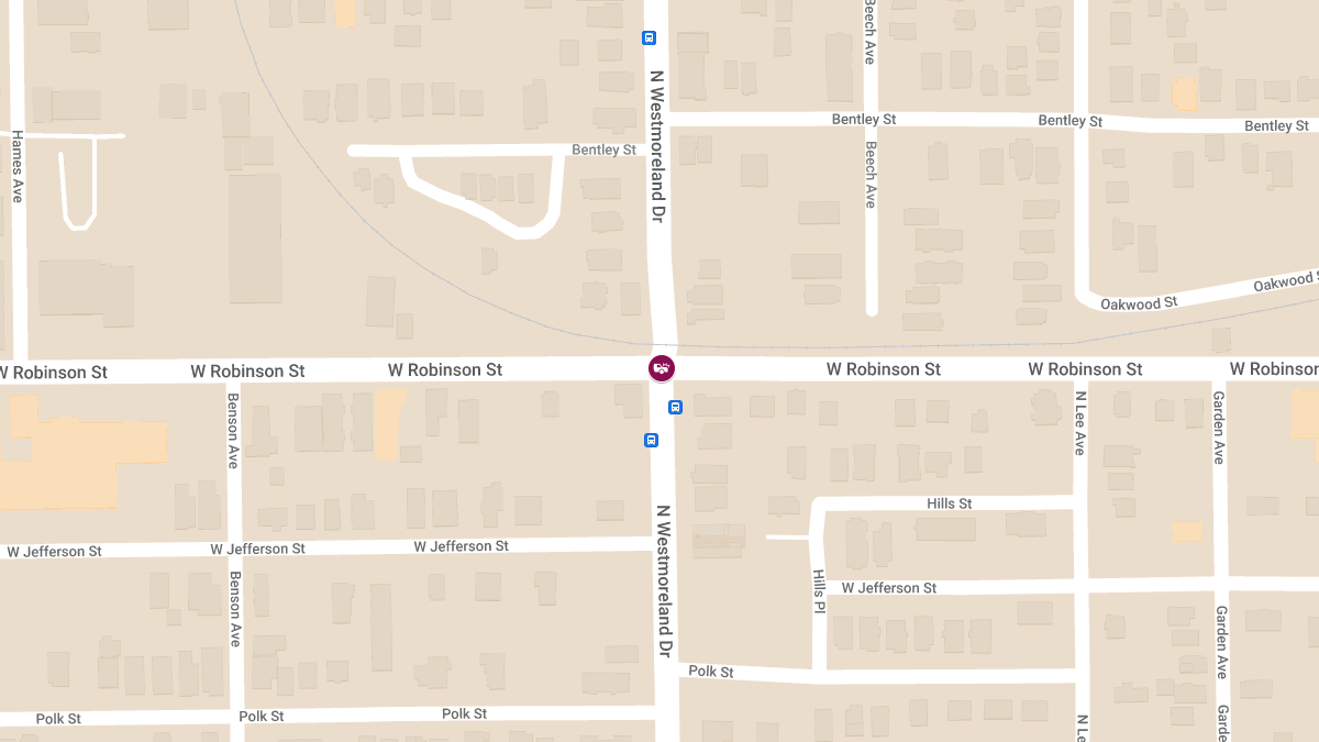 Accident at W Robinson St & N Westmoreland Dr Causes Injuries