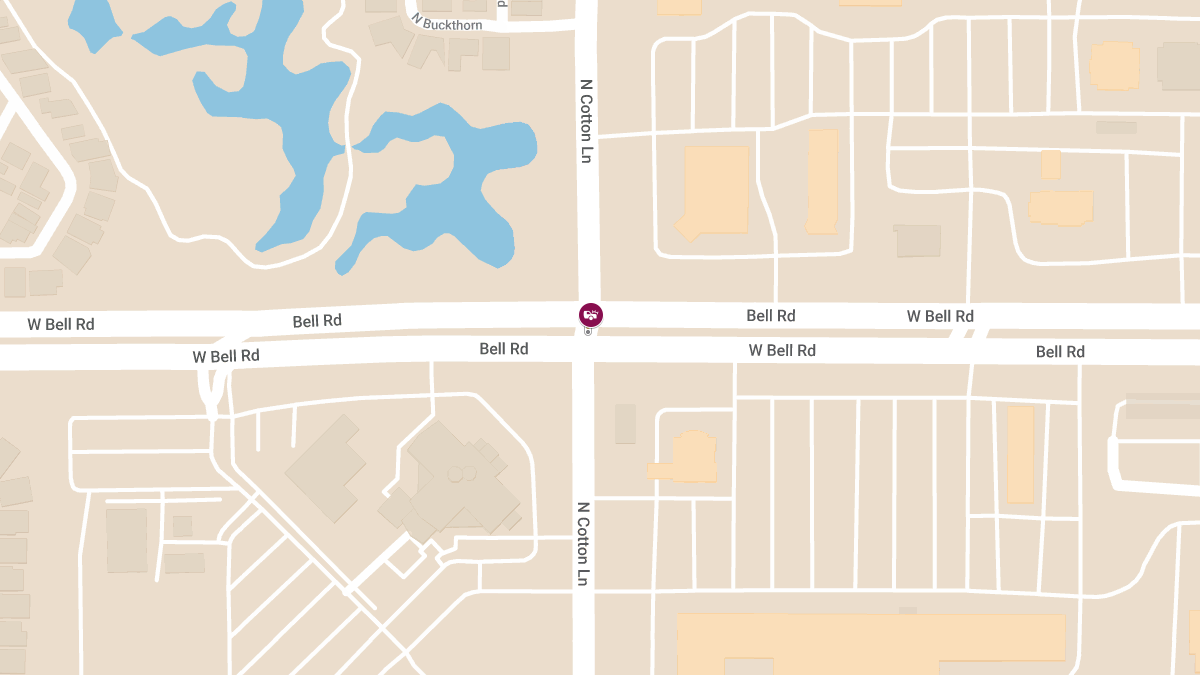 Accident on Bell Rd at Cotton Ln