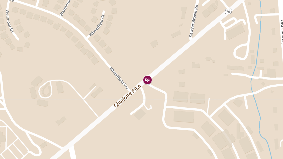 Accident on Charlotte Pike in West Nashville Causes Injuries