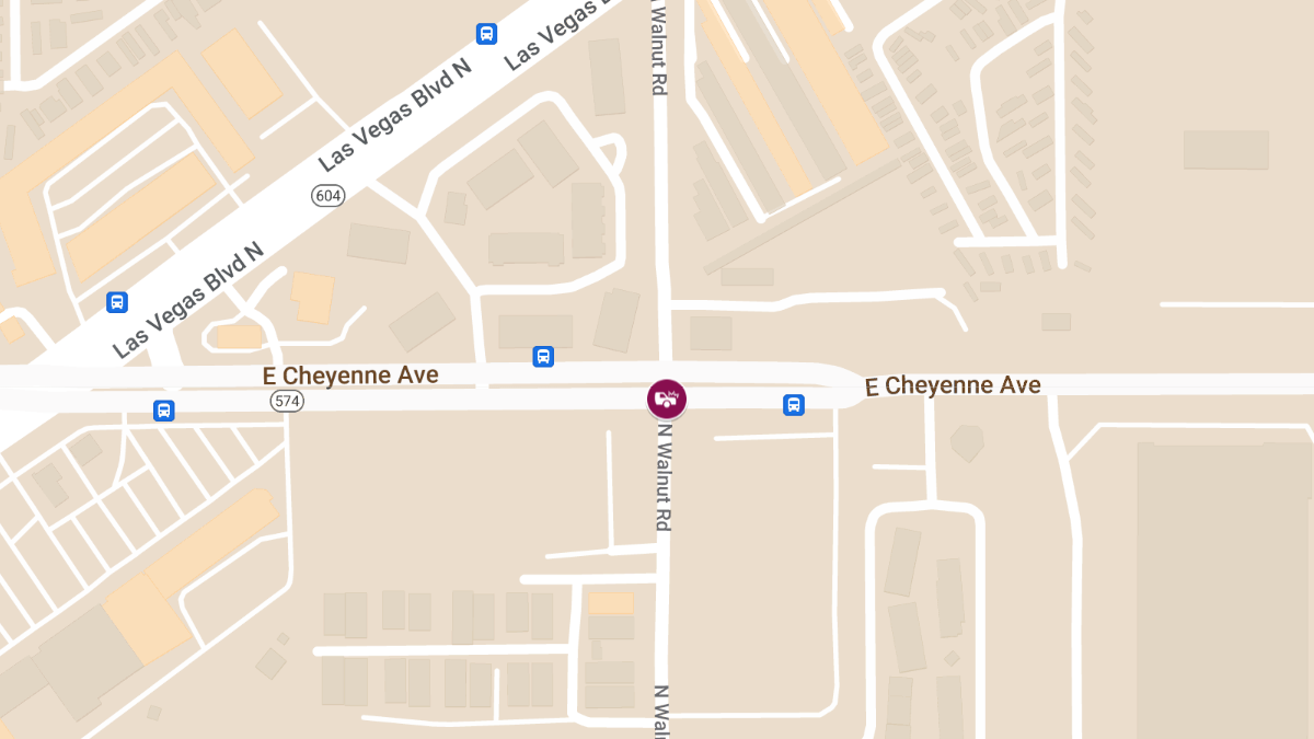 Accident on E Cheyenne Ave at N Walnut Rd Causes Injuries