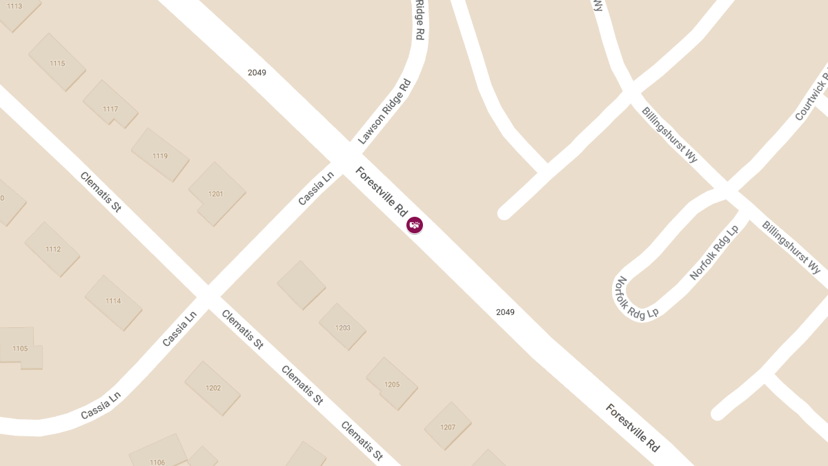 Accident on Forestville Rd Results in Injuries