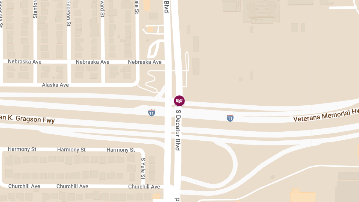 Accident on I-11 Northbound at Decatur Blvd Leads to Injuries