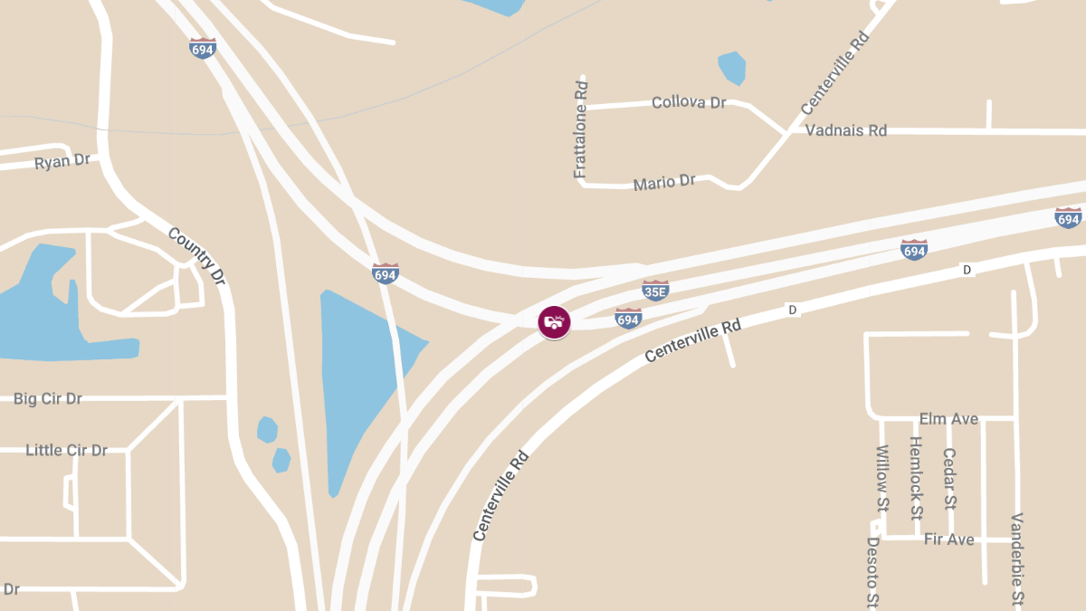 Accident on I-35W S & Highway 10 Causes Injuries