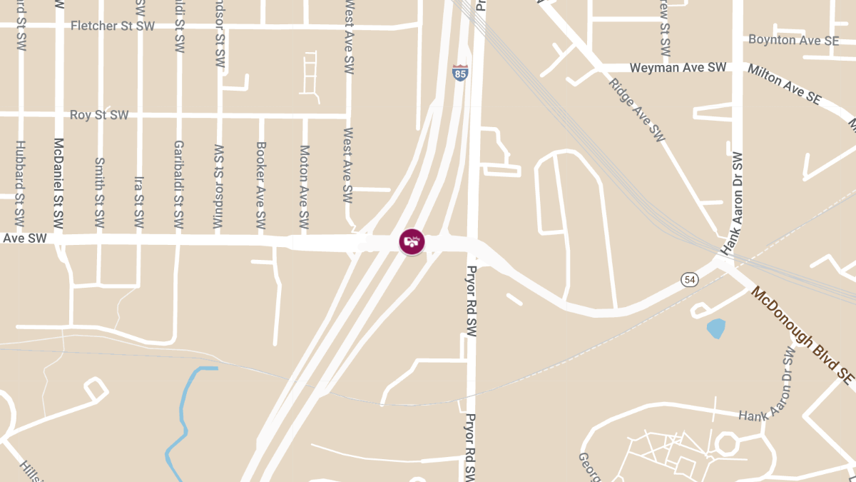 Accident on I-75 S at University Ave SW Results in Injuries