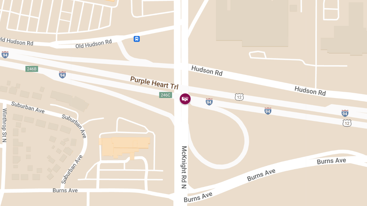 Accident on I-94 W at McKnight Rd N Results in Injuries
