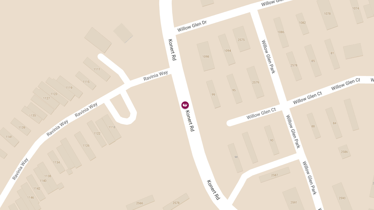 Accident on Northbound Konert Rd Causes Injuries