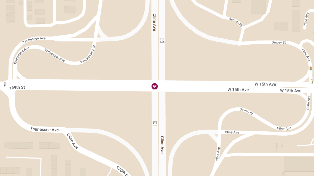 Accident on SB Cline Ave at 169th St/15th Ave Results in Injuries