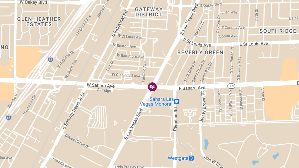 Accident on W Sahara Ave at Industrial Rd Causes Injuries