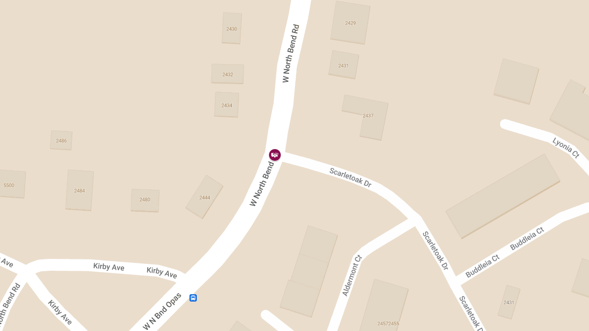 Accident with Injuries Blocks Traffic at N Bend Rd & Scarletoak Dr